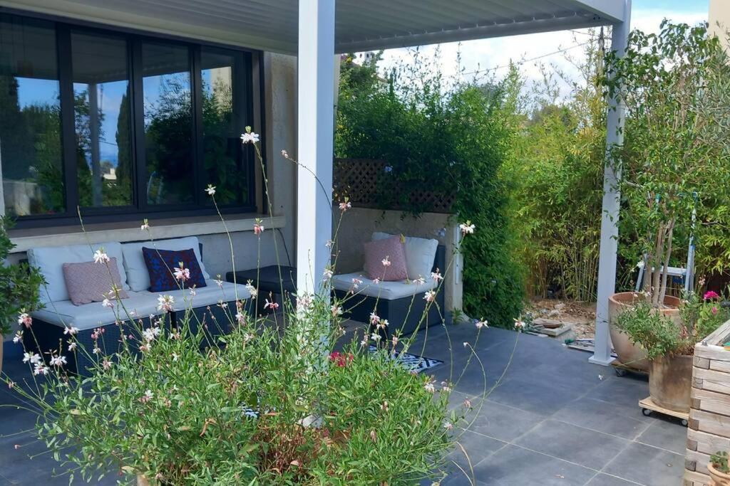 Villa Magali Grande Terrasse Vue Mer, Jardin, Proche Port La Ciotat Exteriér fotografie