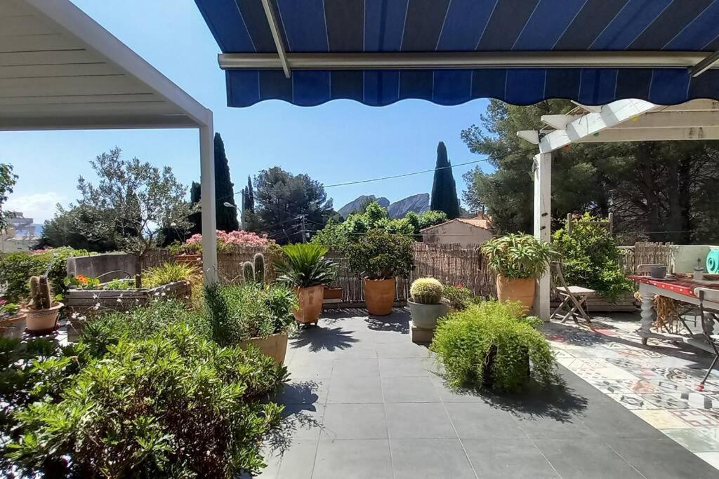 Villa Magali Grande Terrasse Vue Mer, Jardin, Proche Port La Ciotat Exteriér fotografie